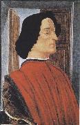 Sandro Botticelli Portrait of Giuliano de'Medici Spain oil painting artist